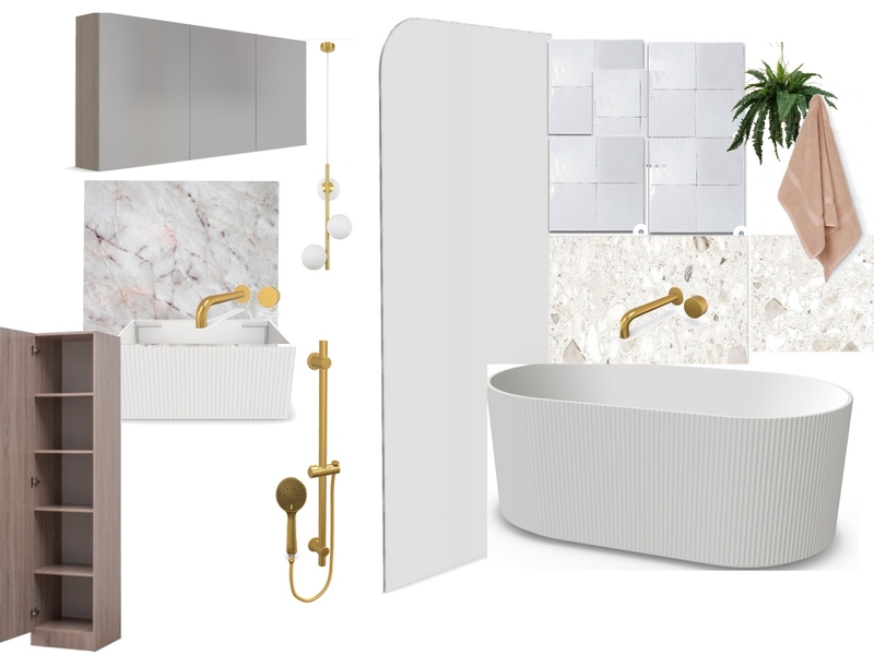 Mentone apartment bathroom Mood Board by sb1972 on Style Sourcebook