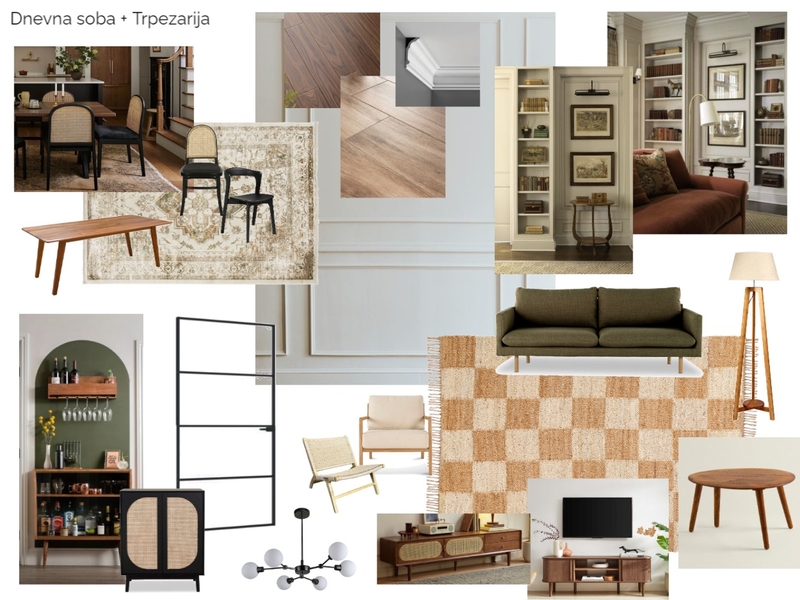 Majora Branka Vukosavljevica - Dnevna soba + Trpezarija Mood Board by nina.grujic on Style Sourcebook