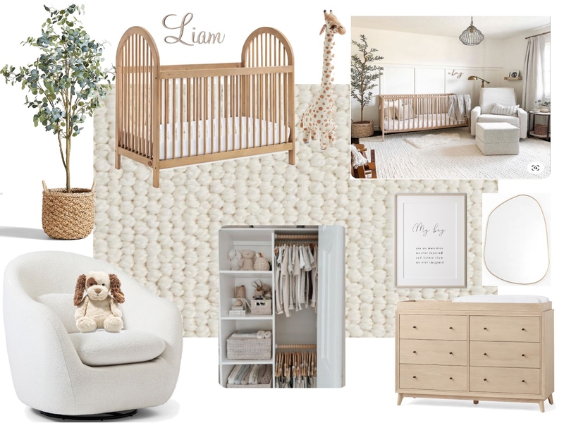 nursery mood board 1 Mood Board by kaileeek on Style Sourcebook