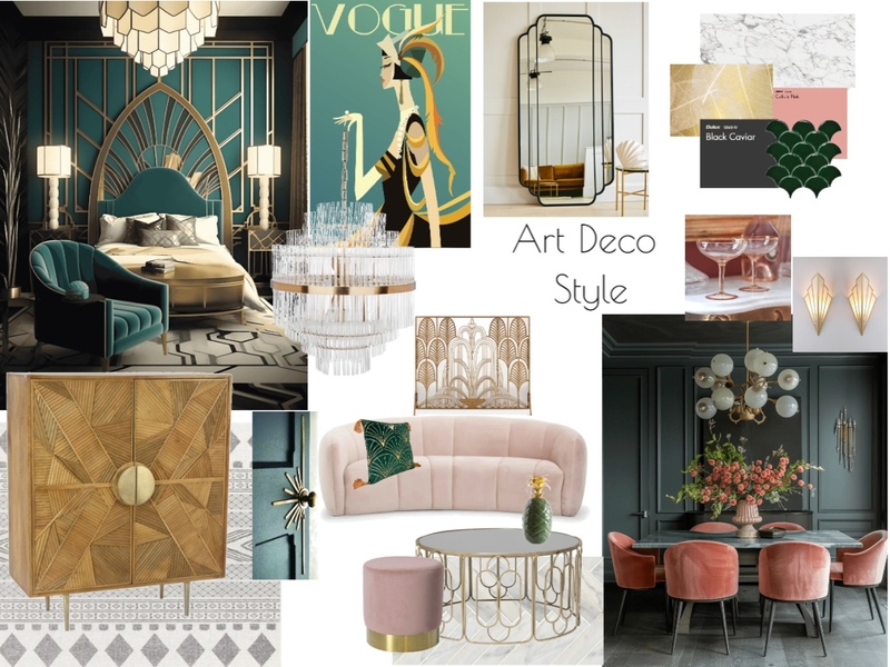 ArtDeco general Mood Board by moneil on Style Sourcebook