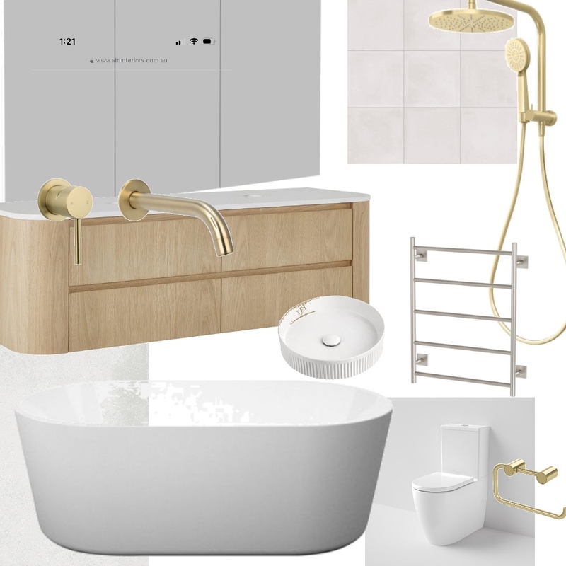 Main bathroom Mood Board by Simsroad on Style Sourcebook