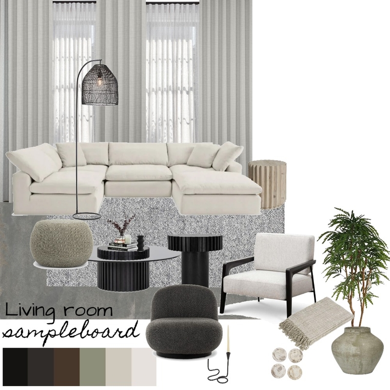 Taylor Living Mood Board by Myamya on Style Sourcebook