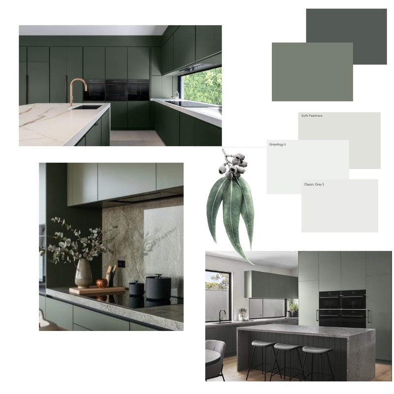Kitchen Concept Nerrina Green Mood Board by Sarah Bourke Interior Design on Style Sourcebook