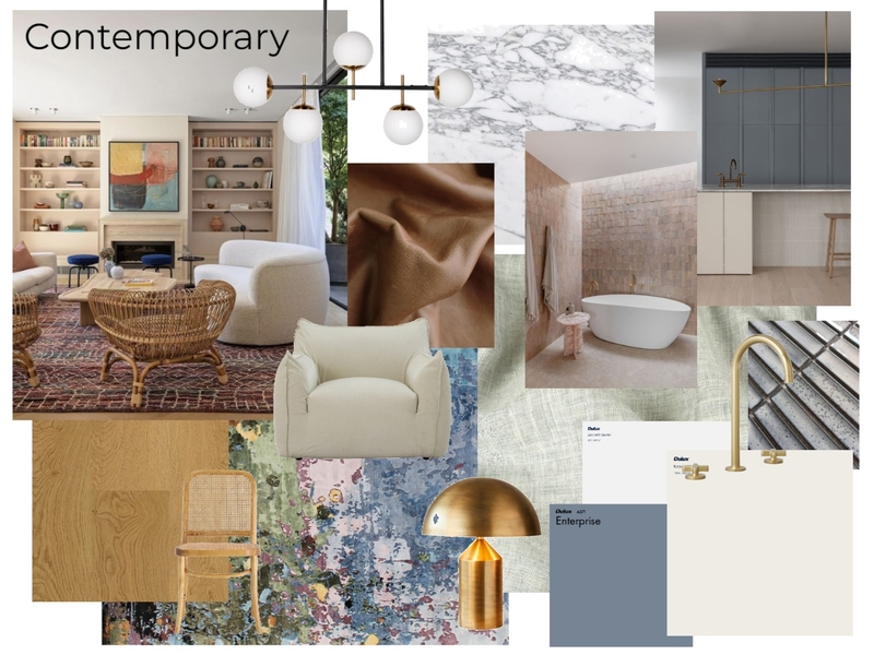 Contemporary Mood Board by Kelly Brawn on Style Sourcebook