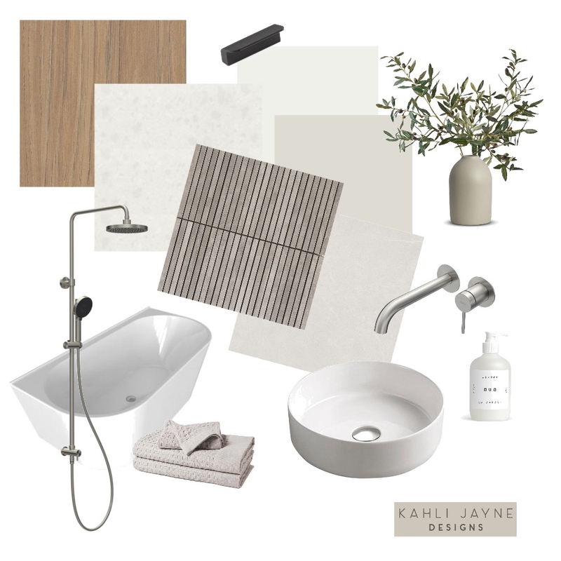 HALL RESIDENCE - Bathrooms Mood Board by Kahli Jayne Designs on Style Sourcebook