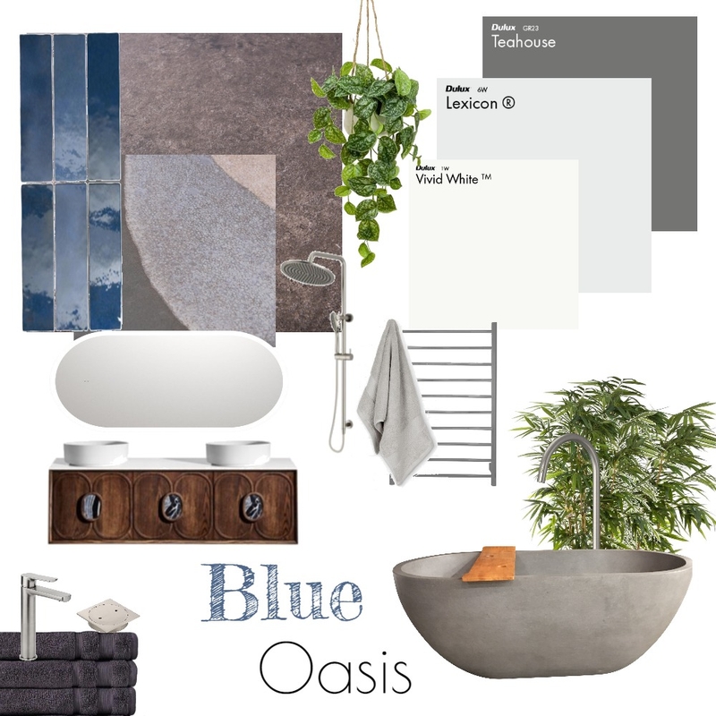 Modern Blue Mood Board by Ella Maree Interiors on Style Sourcebook