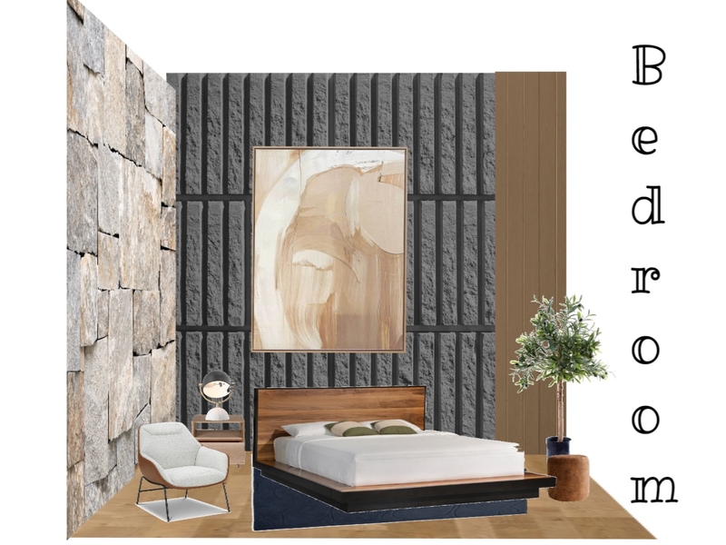 Industrial Bedroom option2 Mood Board by Rekha0220 on Style Sourcebook