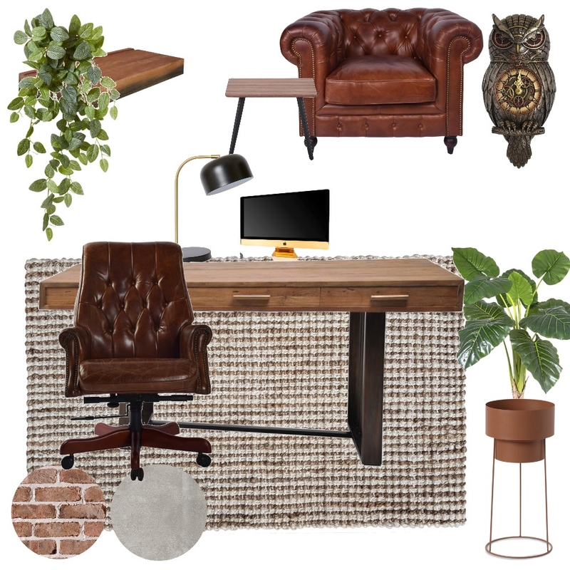 Industrial Office Mood Board by Lacey e Kerr on Style Sourcebook