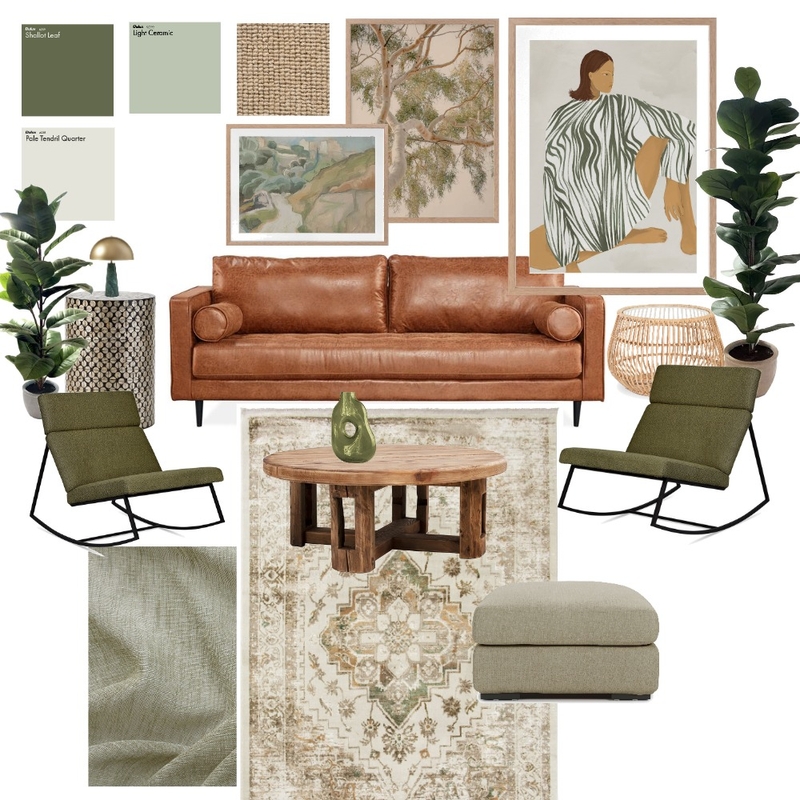 bohemian livingroom Mood Board by yara. on Style Sourcebook