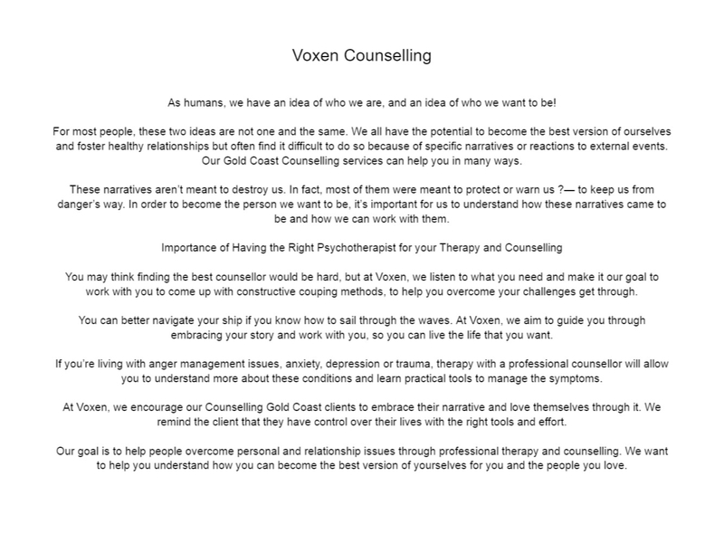 Voxen Counselling Mood Board by Voxen Counselling on Style Sourcebook