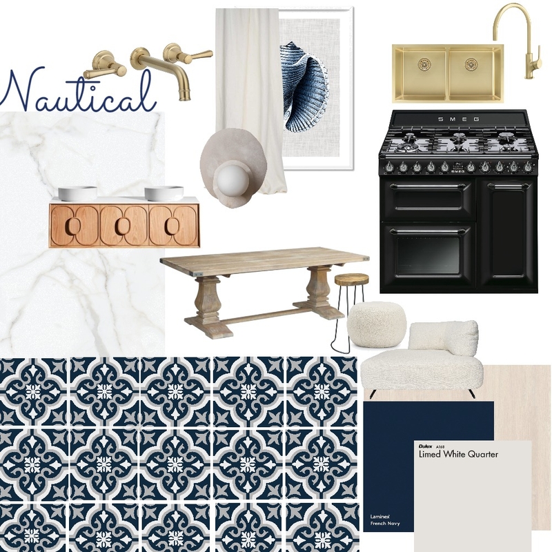 Nautical Mood Board by undefined on Style Sourcebook