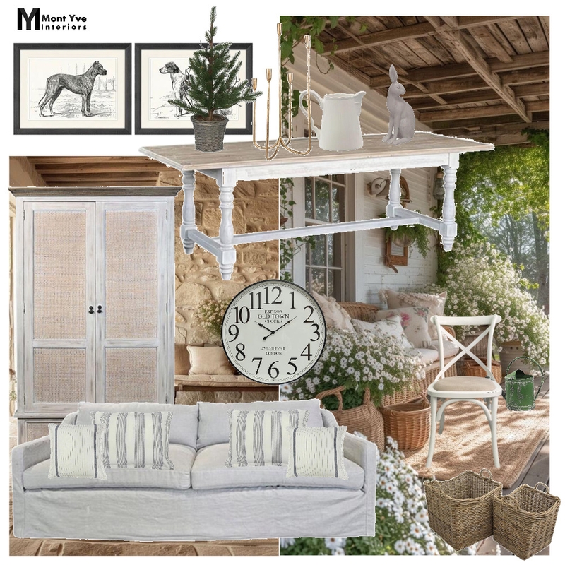 Country and Farm House Mood Board by Mont Yve Interiors on Style Sourcebook