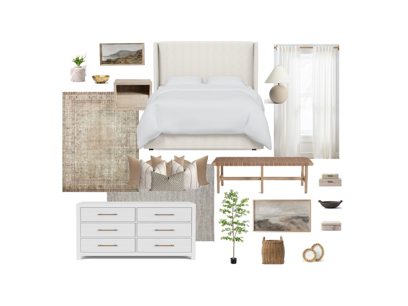 Team David - Modern Neutral Hamptons Revision - Final Moodboard Mood Board by Casa Macadamia on Style Sourcebook