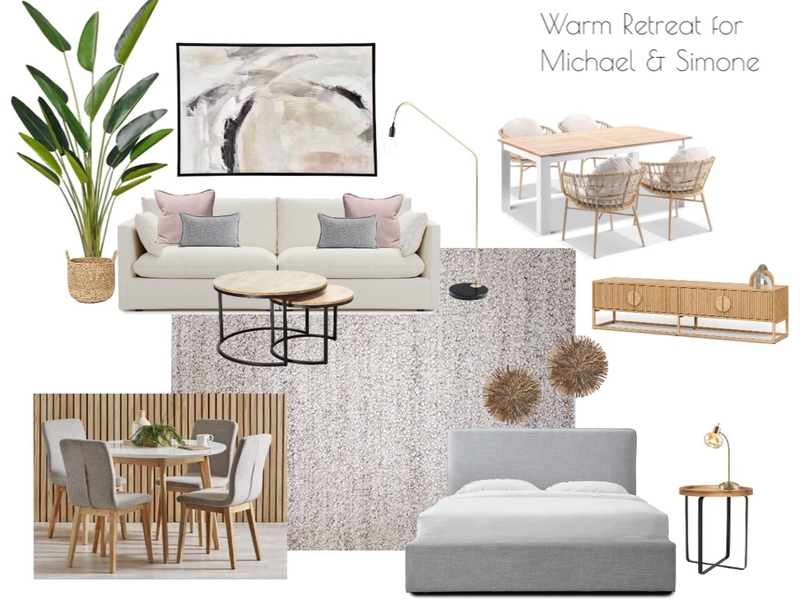 Warm Retreat Mood Board by Ish on Style Sourcebook