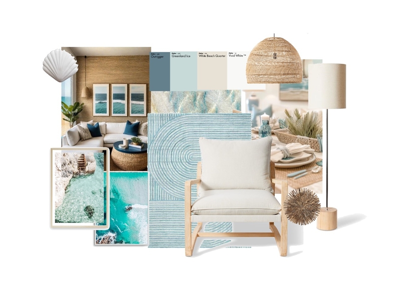 Coastal design style mood board Mood Board by TARASINTERIOR on Style Sourcebook