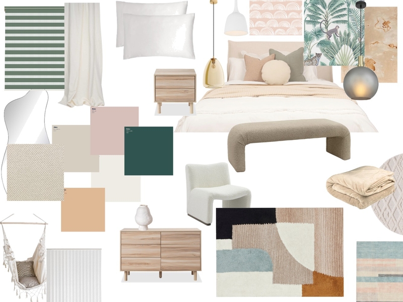 bedroom ideas Mod 10 v2 Mood Board by Sarah J Weston on Style Sourcebook