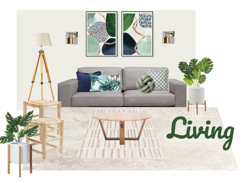 Living Domestika proyect Version 1 Mood Board by Anacaroaf on Style Sourcebook