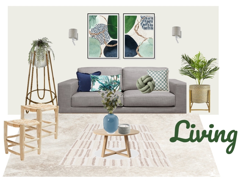 Living Domestika proyect Version 3 Mood Board by Anacaroaf on Style Sourcebook