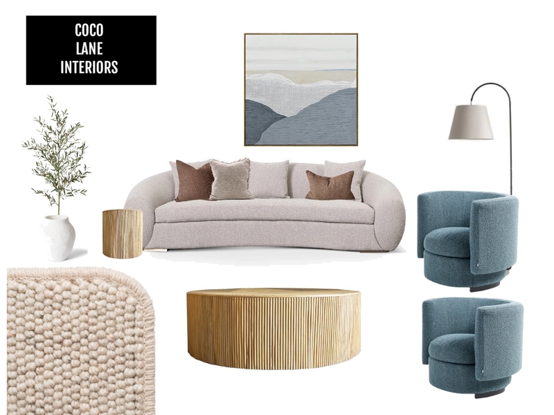 Lake Coogee - Modern Coastal Lounge Mood Board by CocoLane Interiors on Style Sourcebook