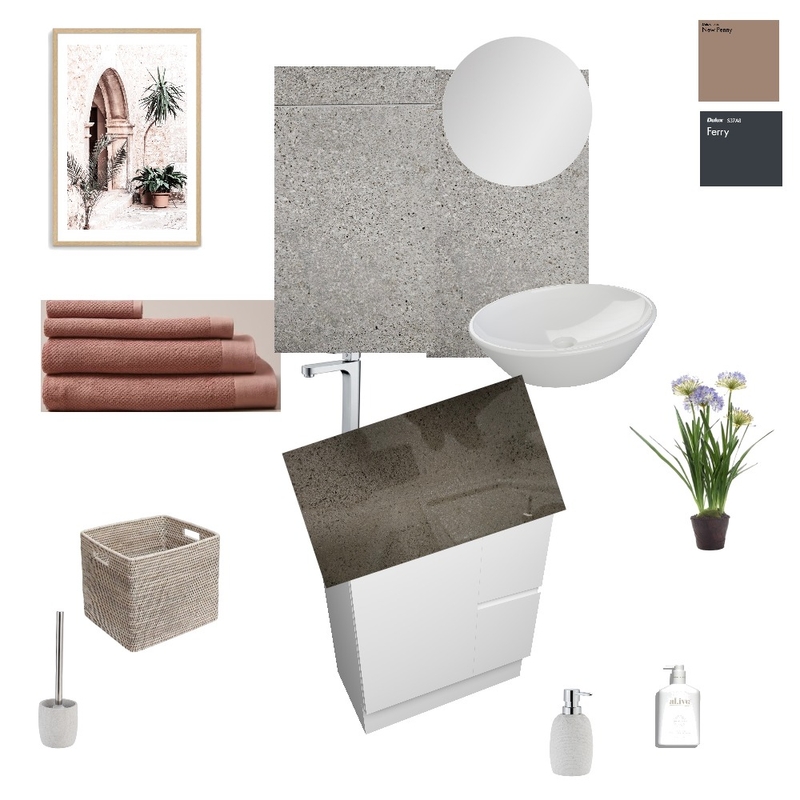 Bathroom Mood Board by Rowena Interiors on Style Sourcebook