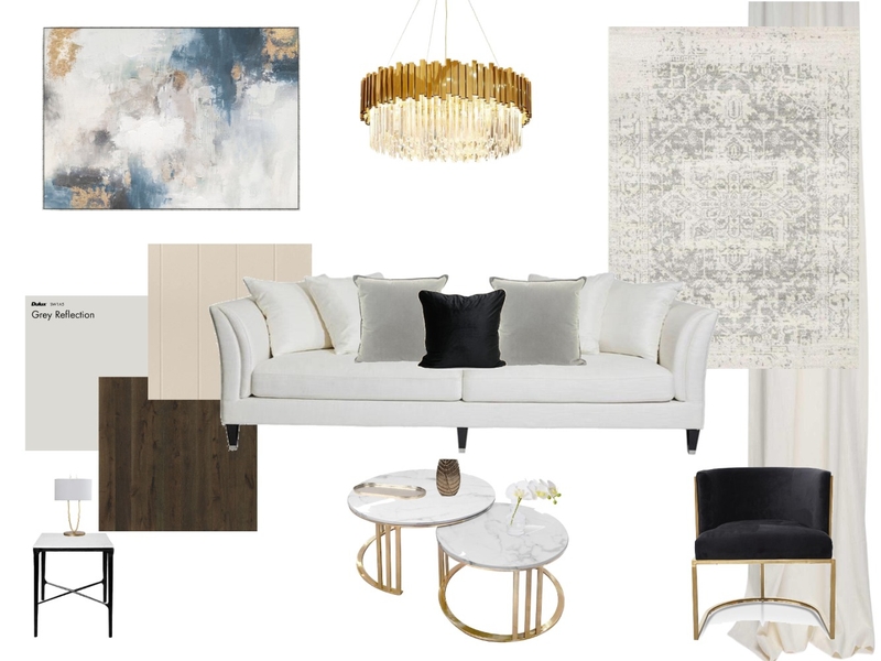 Transitional Room Style Mood Board Mood Board by PetaMichael on Style Sourcebook