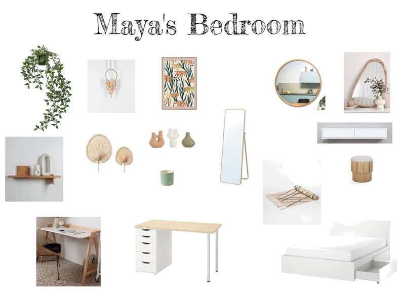 החדר של מאיה אופציה סופית Mood Board by noa kravitz on Style Sourcebook