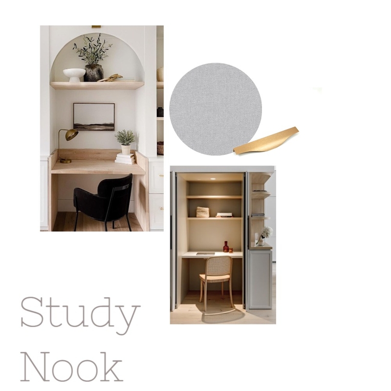 Study Nook Mood Board by Renovating a Victorian on Style Sourcebook