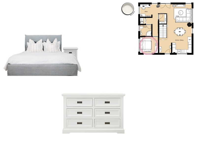 Guest Bedroom Mood Board by BaileyR on Style Sourcebook