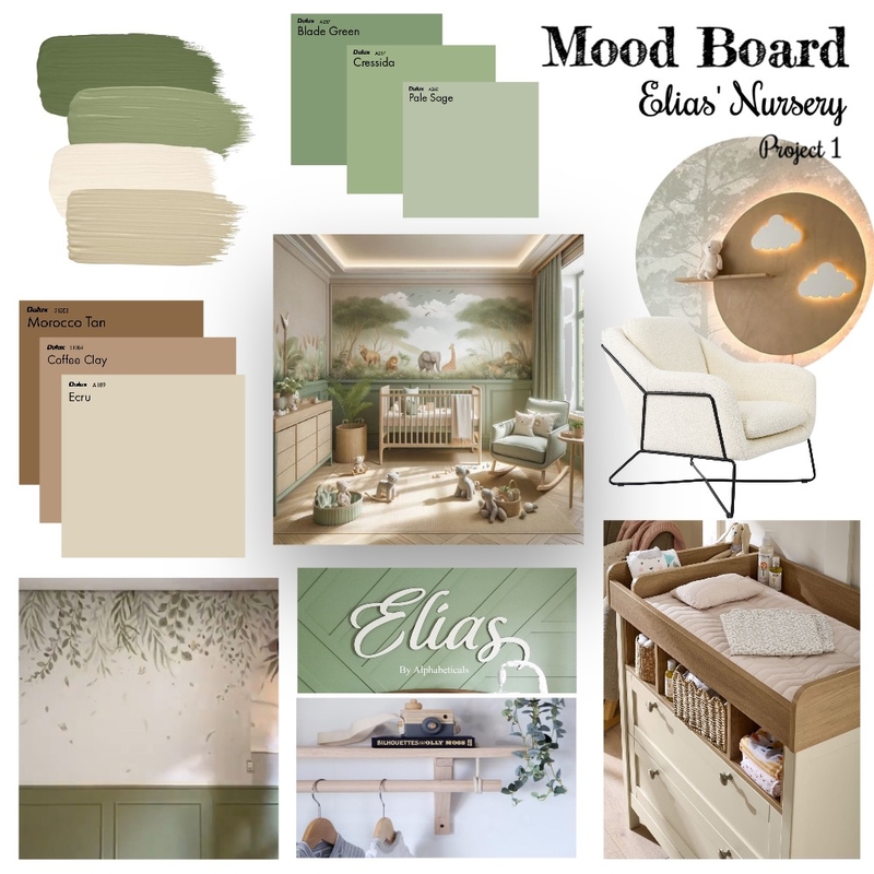 Nursery Mood Board Mood Board by skylerjade on Style Sourcebook