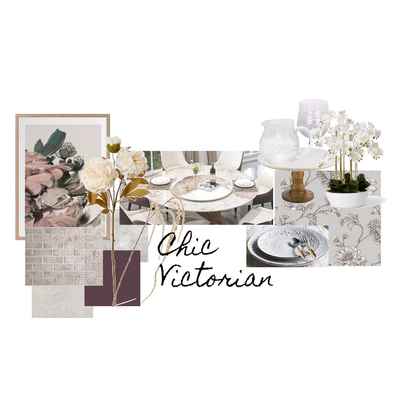 Chic Modern Victorian Mood Board by Manifest By Design | Interior Designer on Style Sourcebook