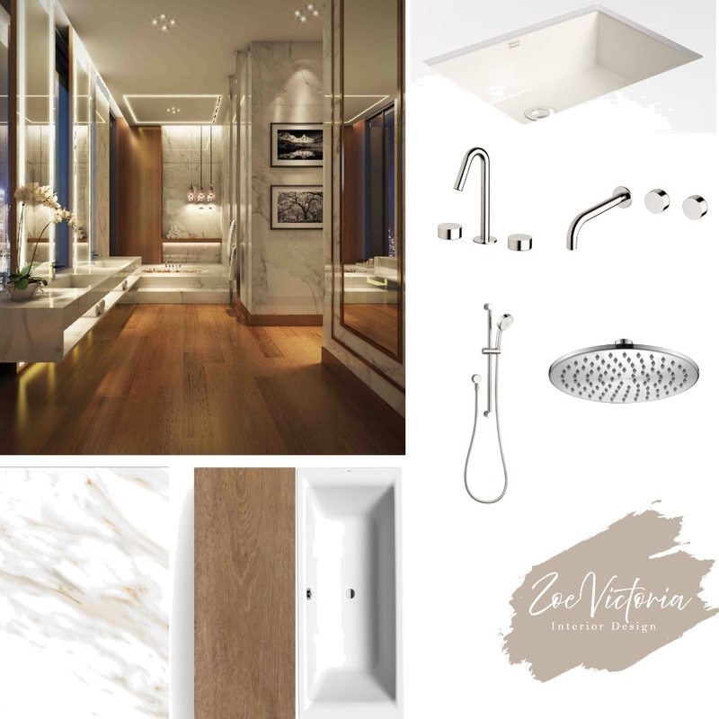 Penthouse Master Ensuite  2 Mood Board by Zoe Victoria Design on Style Sourcebook