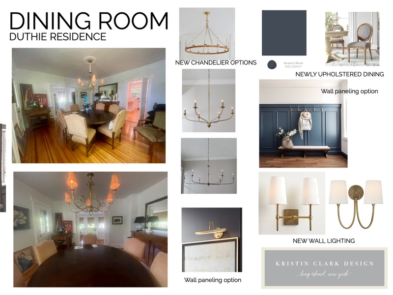 Duthie Residence Dining Room Mood Board by Kristin Clark Design on Style Sourcebook