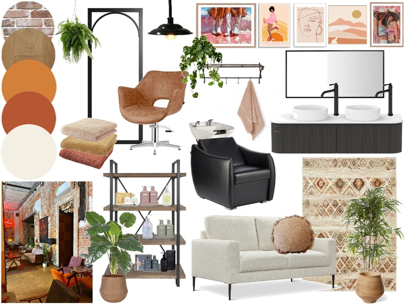 The Good Place Salon Mood Board 01 Mood Board by Luxuries By Loz on Style Sourcebook