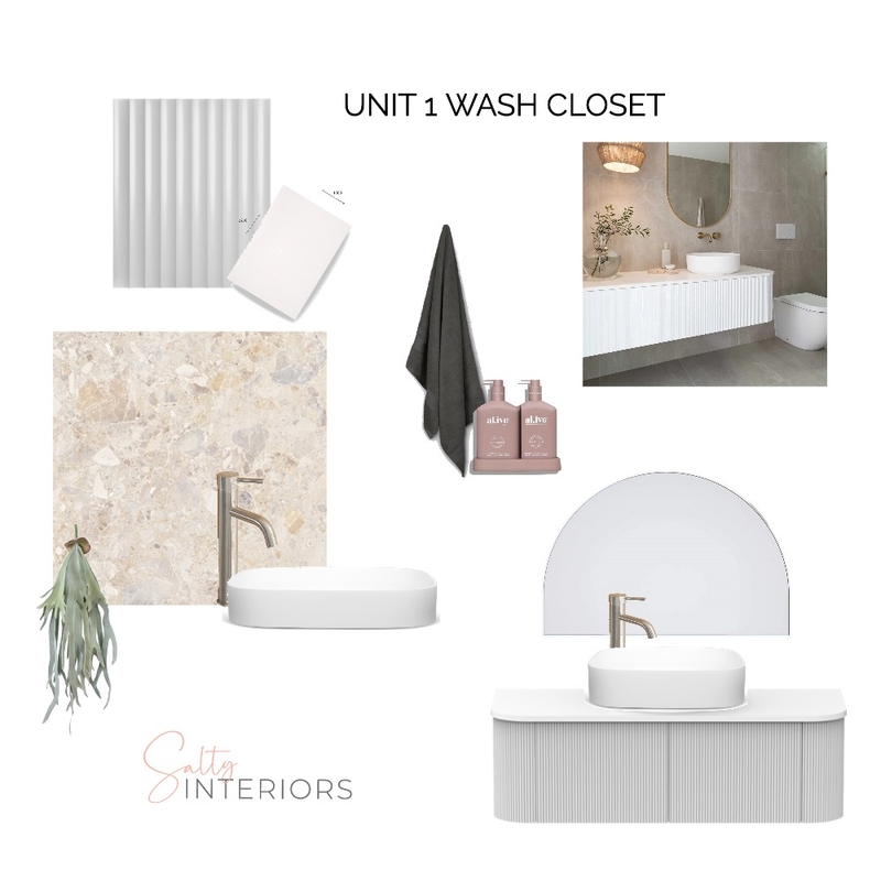 Ermington Unit 1 -Wash closet Mood Board by Salty Interiors Co on Style Sourcebook