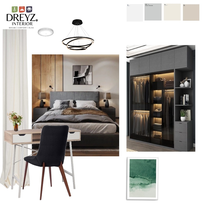 lira master bedroom Mood Board by george ongz on Style Sourcebook