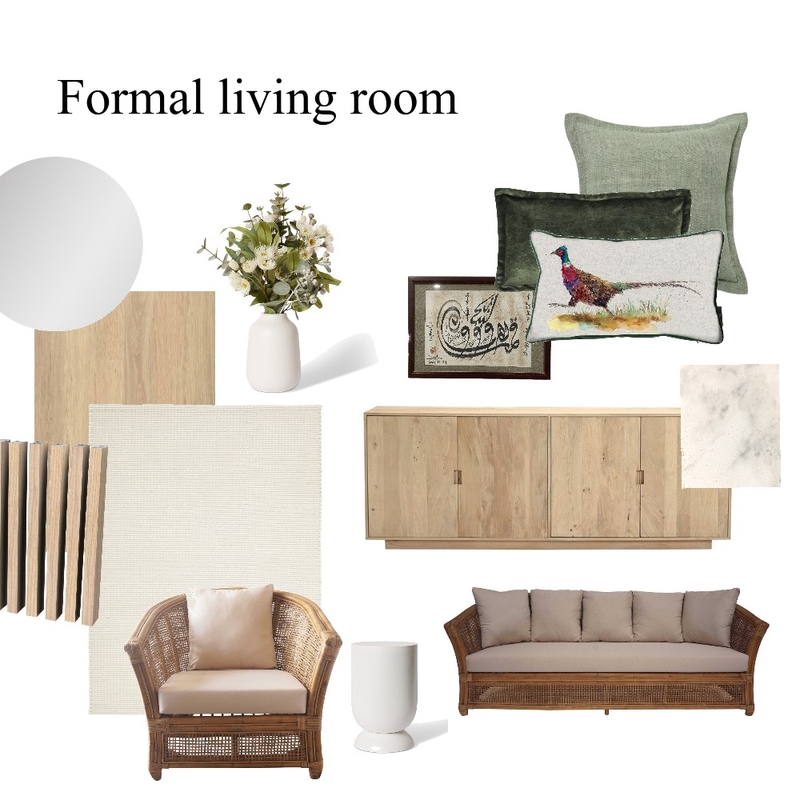 Formal Living room Mood Board by HomebyQue on Style Sourcebook