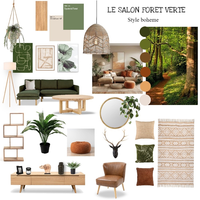 forest living Mood Board by MarouaCreates on Style Sourcebook