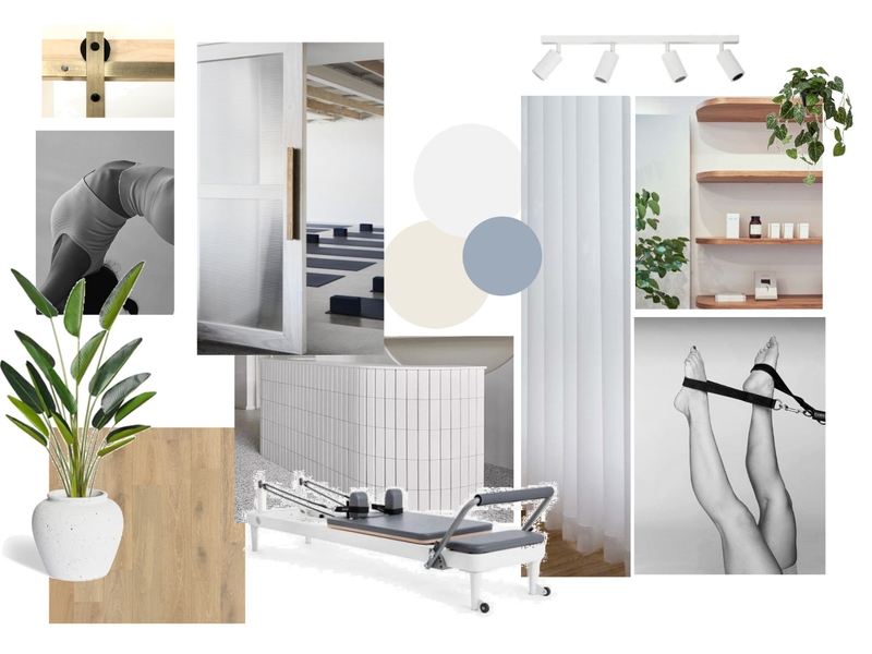 Studio Pilates Mood Board by House of Hali Designs on Style Sourcebook