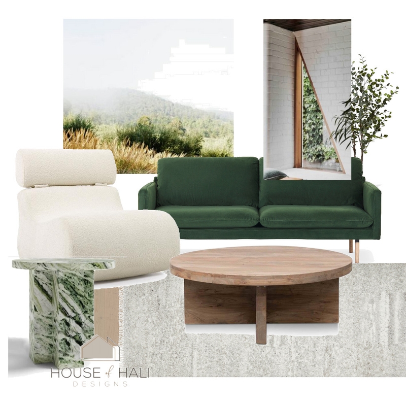 Grounding Green Mood Board by House of Hali Designs on Style Sourcebook