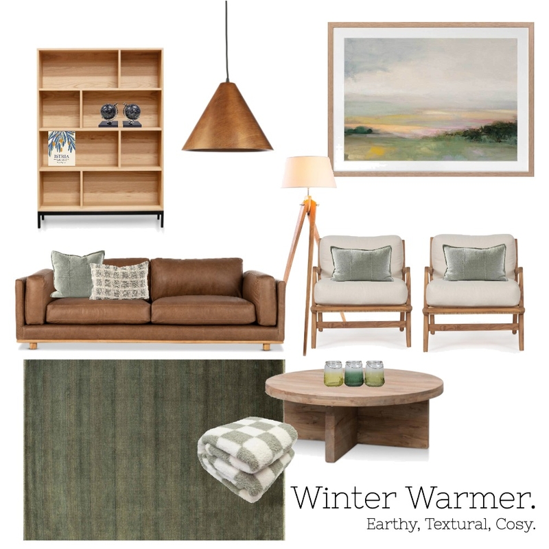 Winter warmer Mood Board by OBNL design on Style Sourcebook