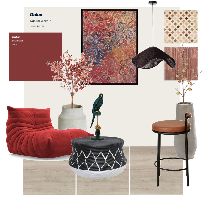 RED-MOROCCAN INSPIRED Mood Board by O.URBI INTERIOR PEGS on Style Sourcebook