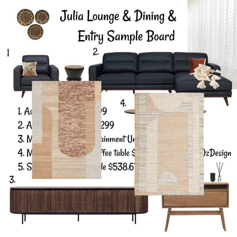 Julia dining and living & Entry 2 Mood Board by Style by Sisters on Style Sourcebook