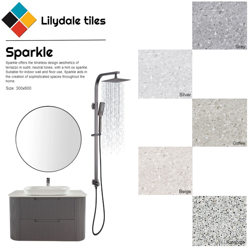 Sparkle mood bored Mood Board by Lilydale Tiles on Style Sourcebook