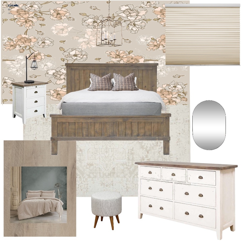 modern farmhouse bedroom Mood Board by brianna sardinha on Style Sourcebook