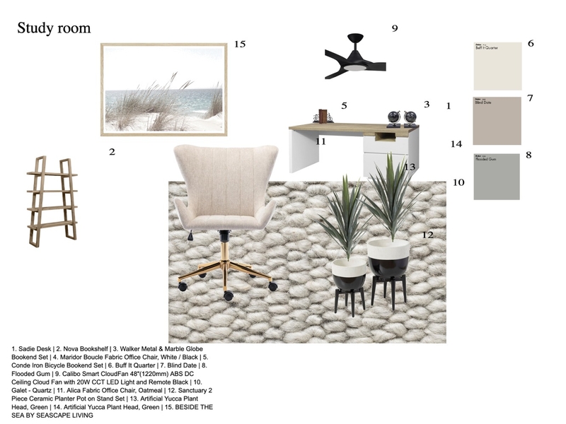 Study room Mood Board by Mukundi on Style Sourcebook