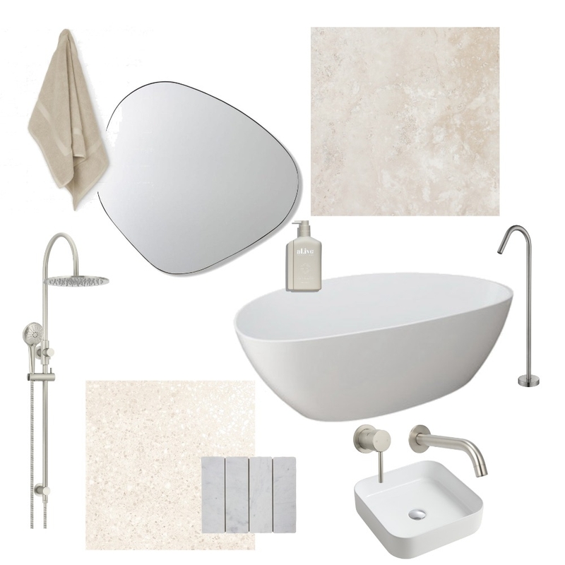 Main Bathroom Mood Board by embreyelise@gmail.com on Style Sourcebook