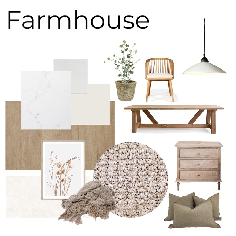 Farmhouse Mood Board by Paige Farrugia on Style Sourcebook