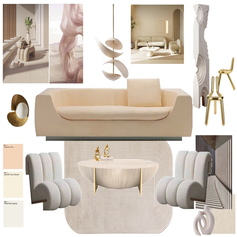 SOFT PEACH SAND MINIMALISM Mood Board by Anneke Nomura on Style Sourcebook