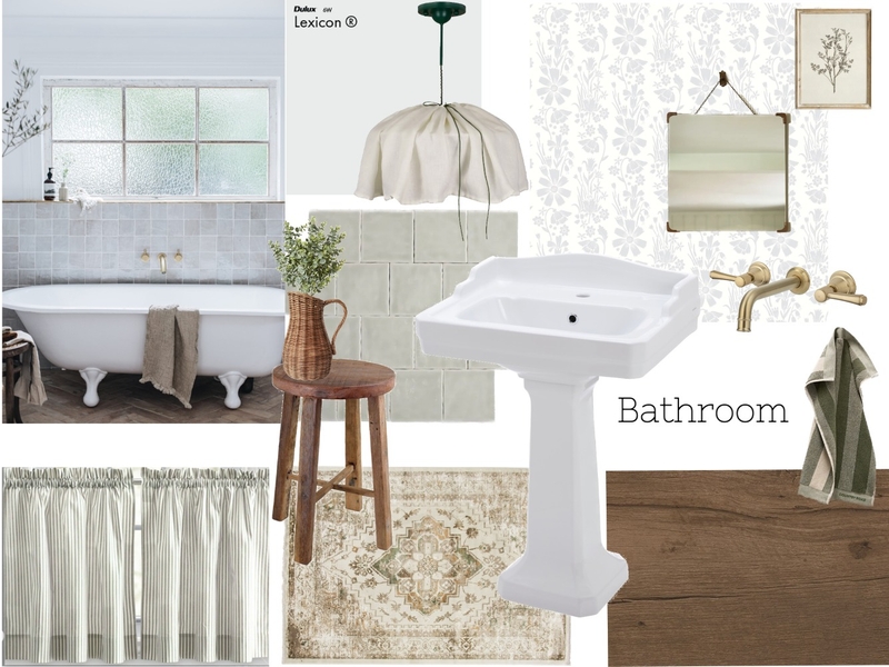 Country Bathroom v3 Mood Board by Hannah on Style Sourcebook