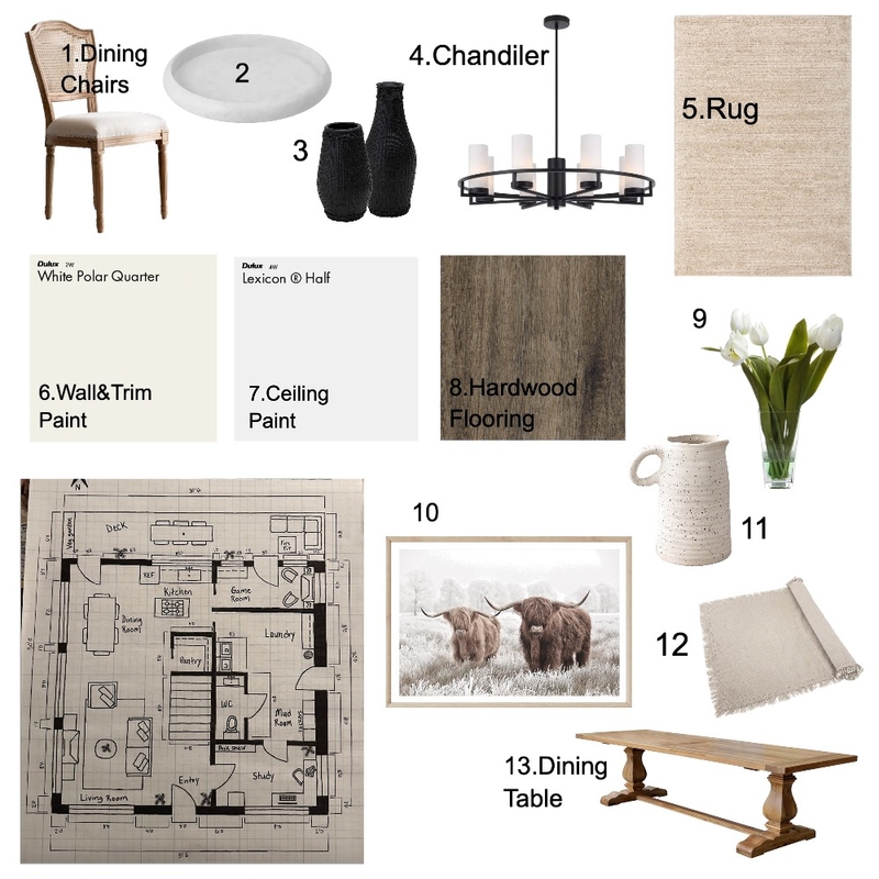 dinning Mood Board by kr257701 on Style Sourcebook